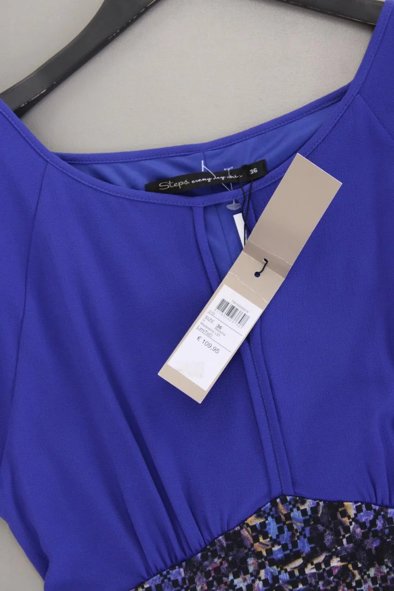 Steps Kurzarmkleid Gr. 36 neu mit Etikett Neupreis: 109,95€! blau aus Baumwolle