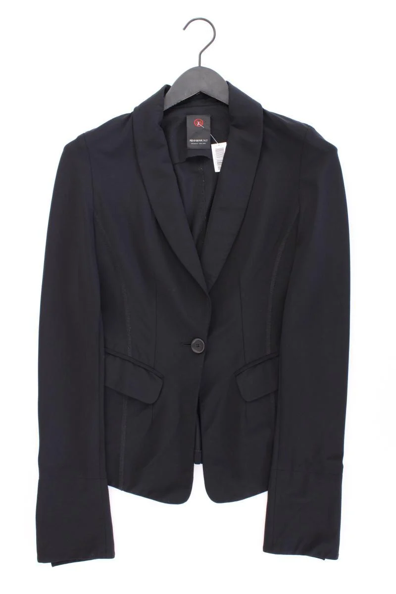 PENN & Ink Slim Blazer Gr. 36 schwarz aus Polyamid
