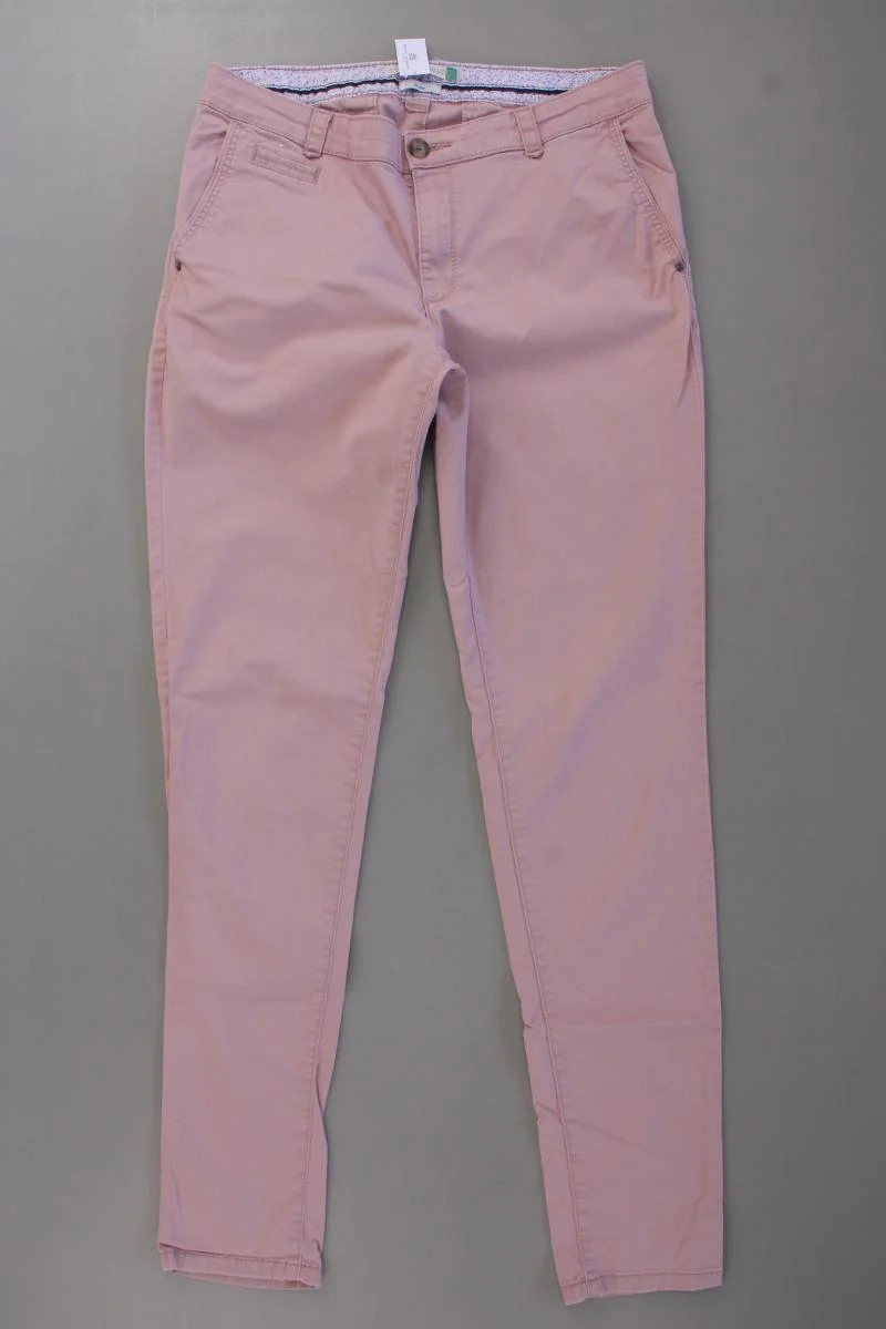 Esprit Organic Chinohose Gr. 36/L32 rosa aus Baumwolle