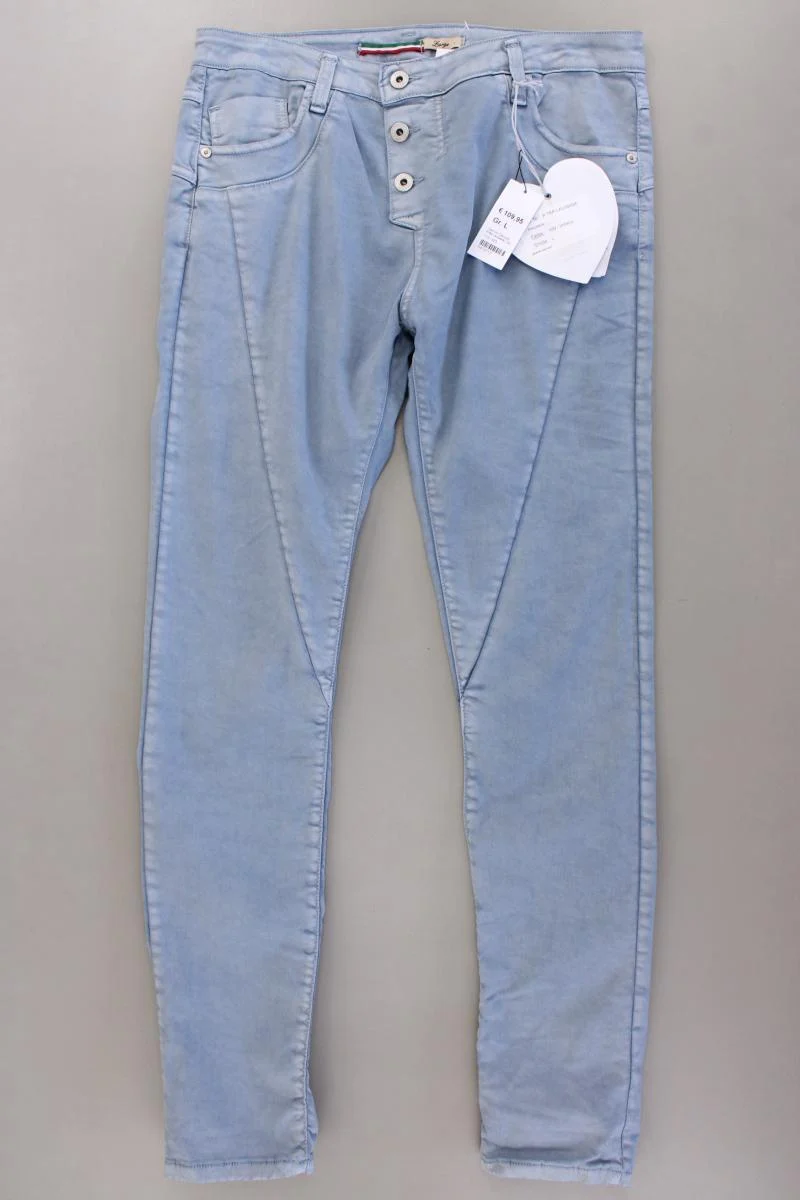Please Hose Gr. L neu mit Etikett Neupreis: 109,95€! blau aus Baumwolle