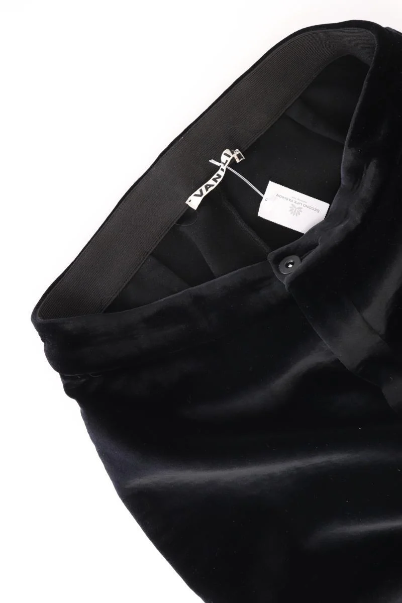 Vanilia Samthose Gr. 40 schwarz aus Polyester