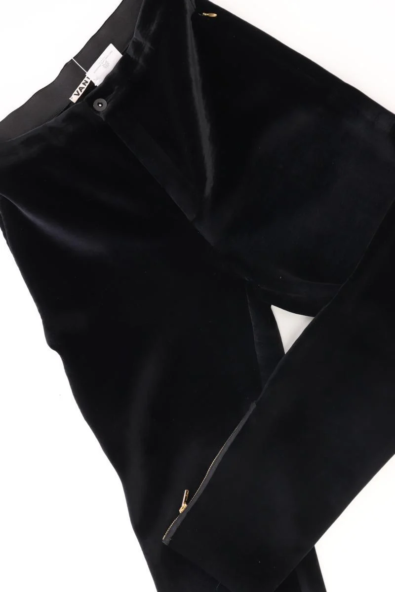 Vanilia Samthose Gr. 40 schwarz aus Polyester
