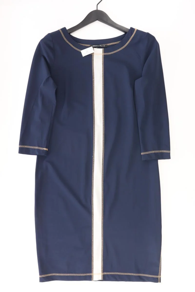 Expresso Midikleid Gr. 38 3/4 Ärmel blau aus Polyamid