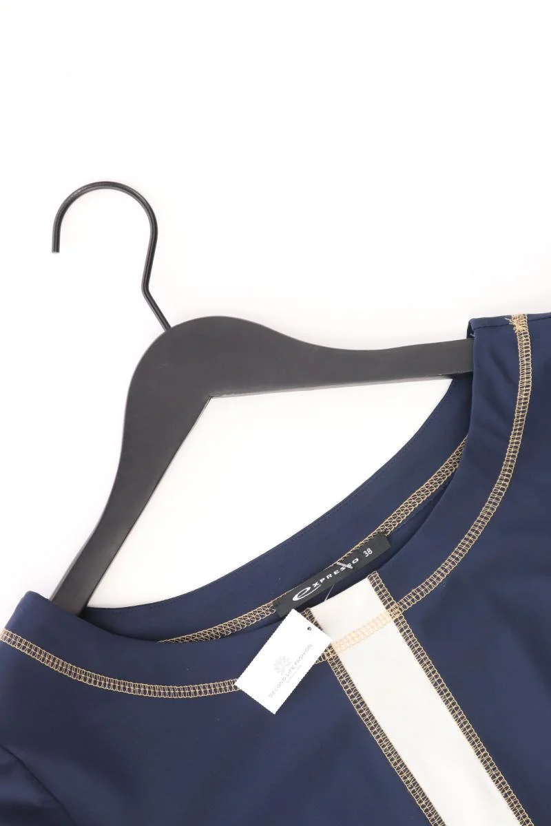 Expresso Midikleid Gr. 38 3/4 Ärmel blau aus Polyamid