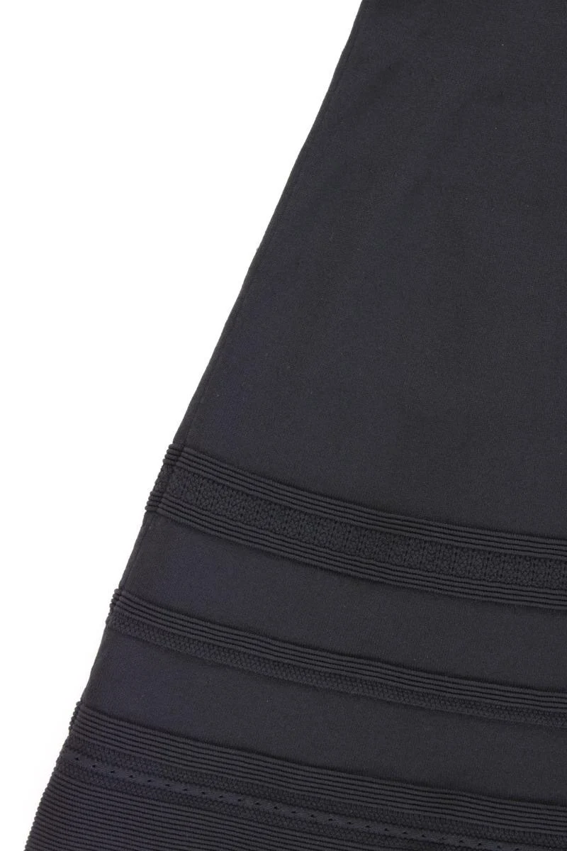 Steps Langarmkleid Gr. L neuwertig schwarz aus Viskose