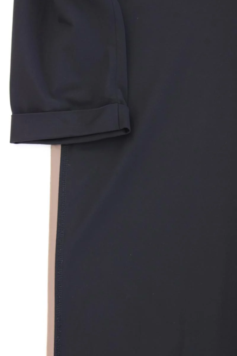 PENN & Ink Midikleid Gr. 38 3/4 Ärmel schwarz aus Polyamid