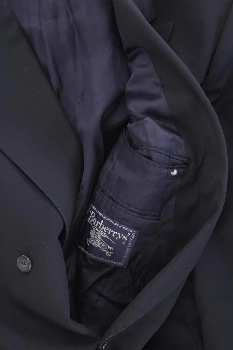 Burberry's Wollsakko für Herren Gr. Langgröße 106 blau aus Schurwolle
