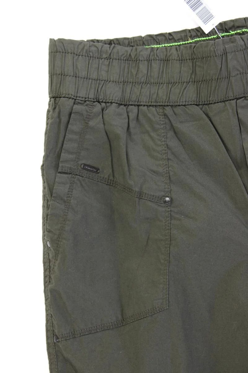 Street One Stretchhose Gr. 40/L28 olivgrün aus Baumwolle