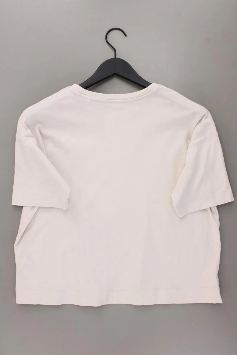 Opus Shirt Modell Setty Sun Gr. 38 Kurzarm creme aus Baumwolle