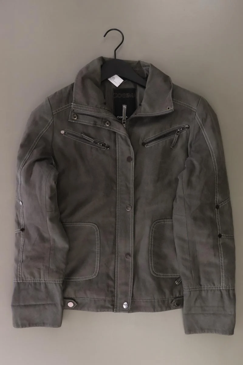 Cosima Übergangsjacke Gr. 40 grau aus Polyester