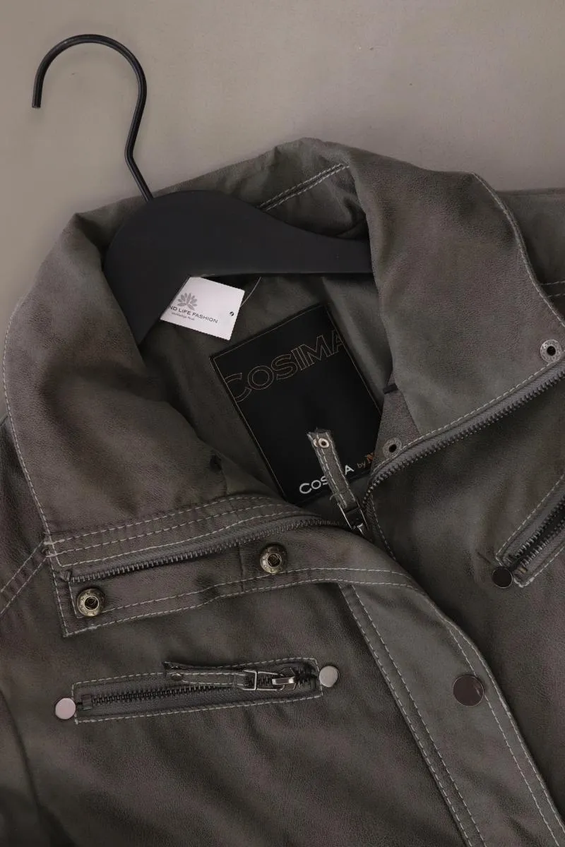 Cosima Übergangsjacke Gr. 40 grau aus Polyester
