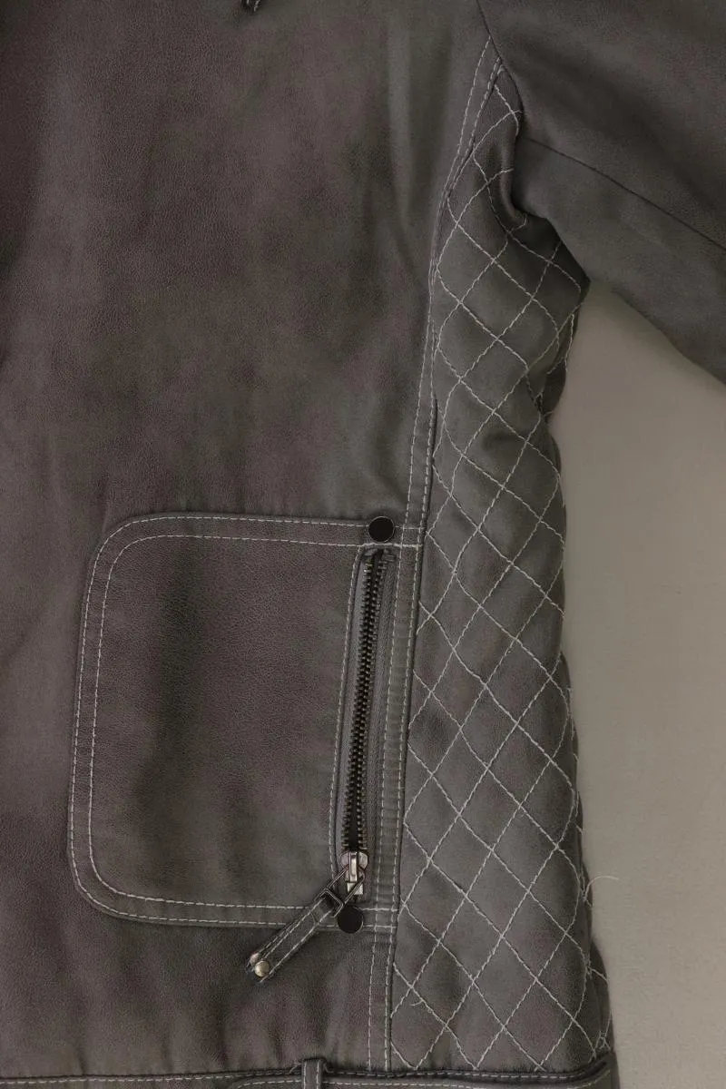 Cosima Übergangsjacke Gr. 40 grau aus Polyester