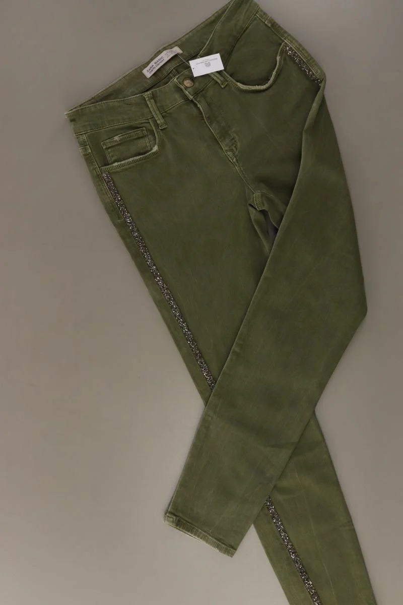 Zara Five-Pocket-Hose Gr. 38 grün