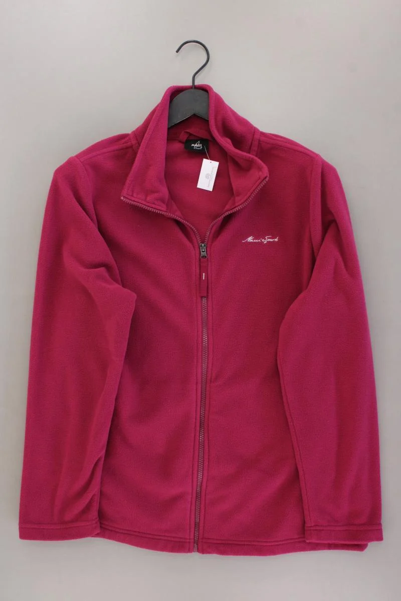 Maui Sports Fleecejacke Gr. L Langarm lila aus Polyester