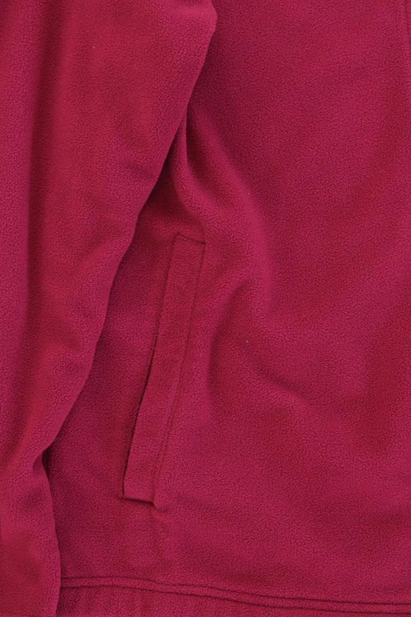 Maui Sports Fleecejacke Gr. L Langarm lila aus Polyester