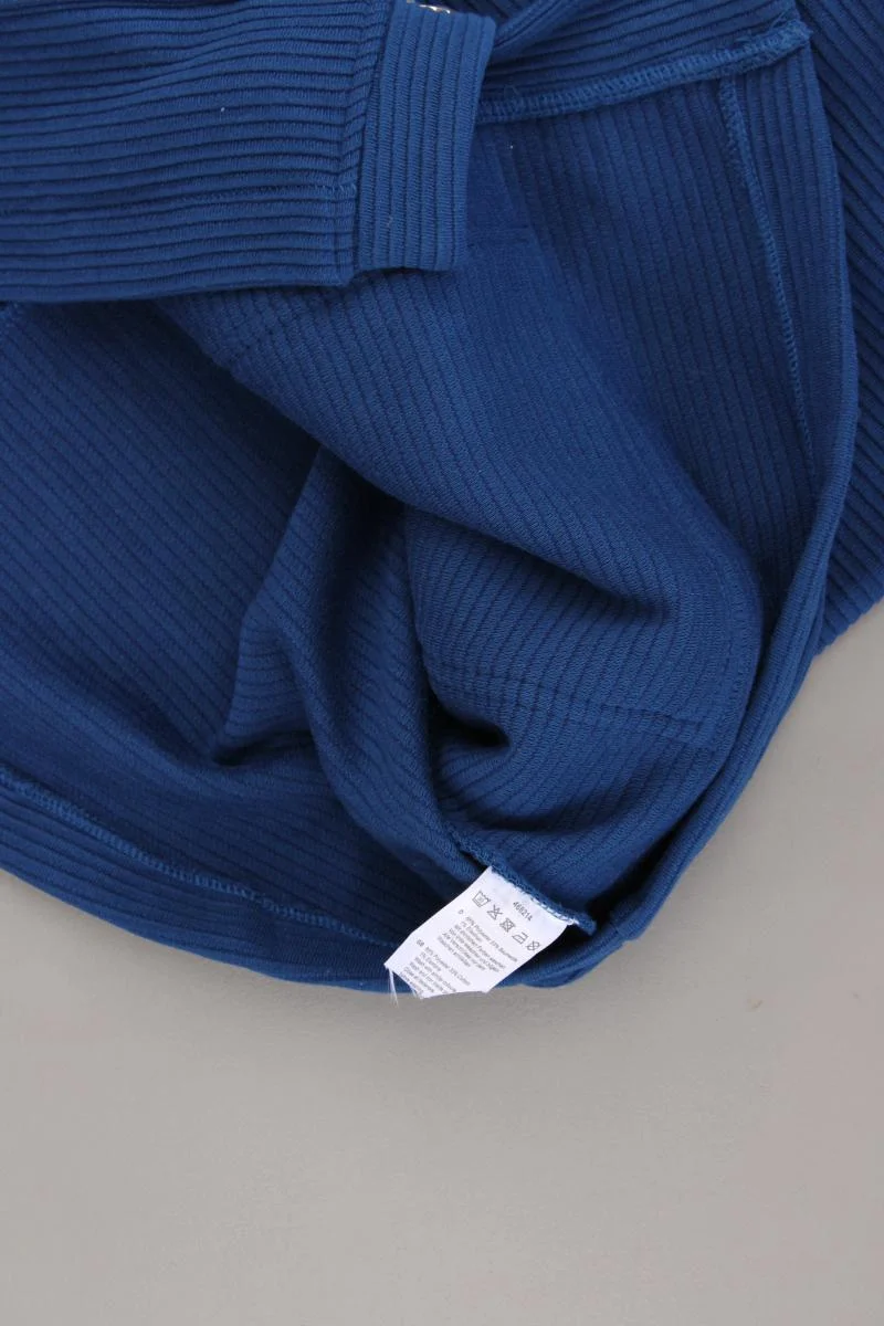 Helena Vera Strickjacke Gr. 46 Langarm blau aus Polyester