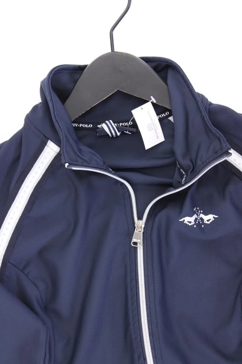 HV Polo Classic Cardigan Gr. S Langarm blau aus Polyester