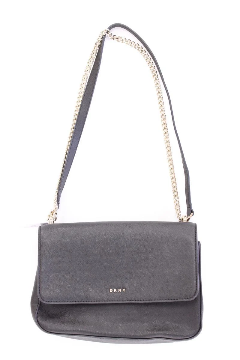 DKNY Schultertasche schwarz aus Kunstleder