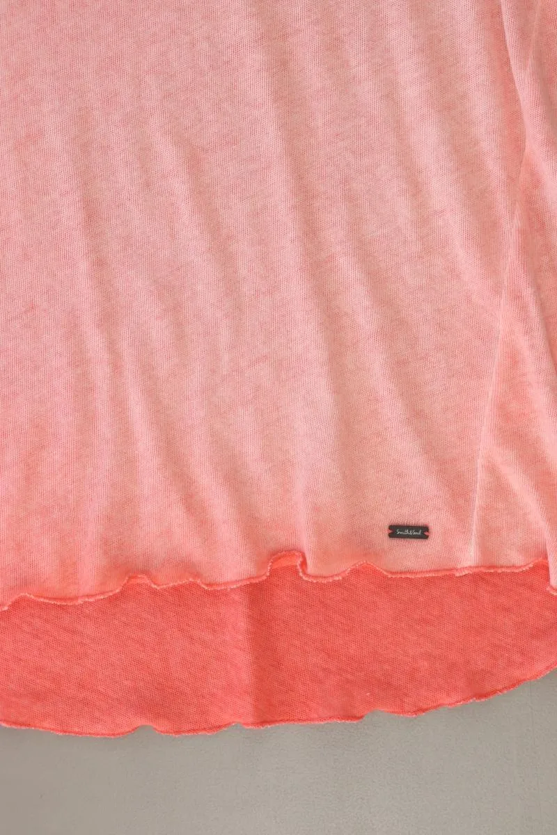 Smith & Soul T-Shirt Gr. S neu mit Etikett Kurzarm orange aus Baumwolle