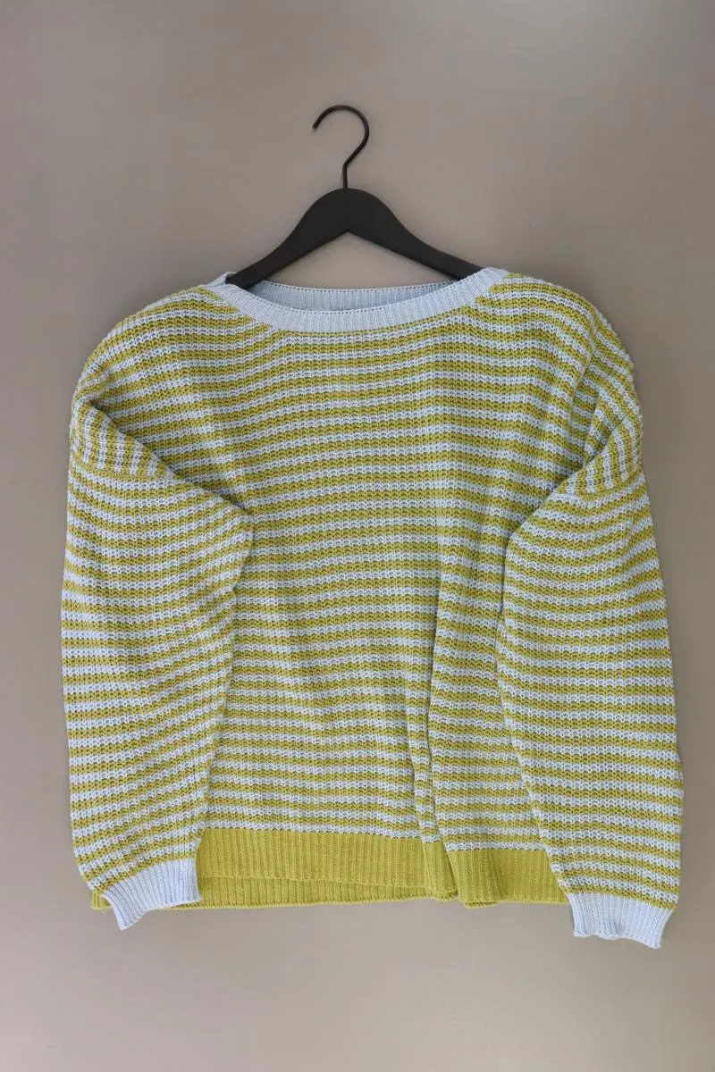 Aniston Grobstrickpullover Gr. 44 gestreift mehrfarbig aus Baumwolle