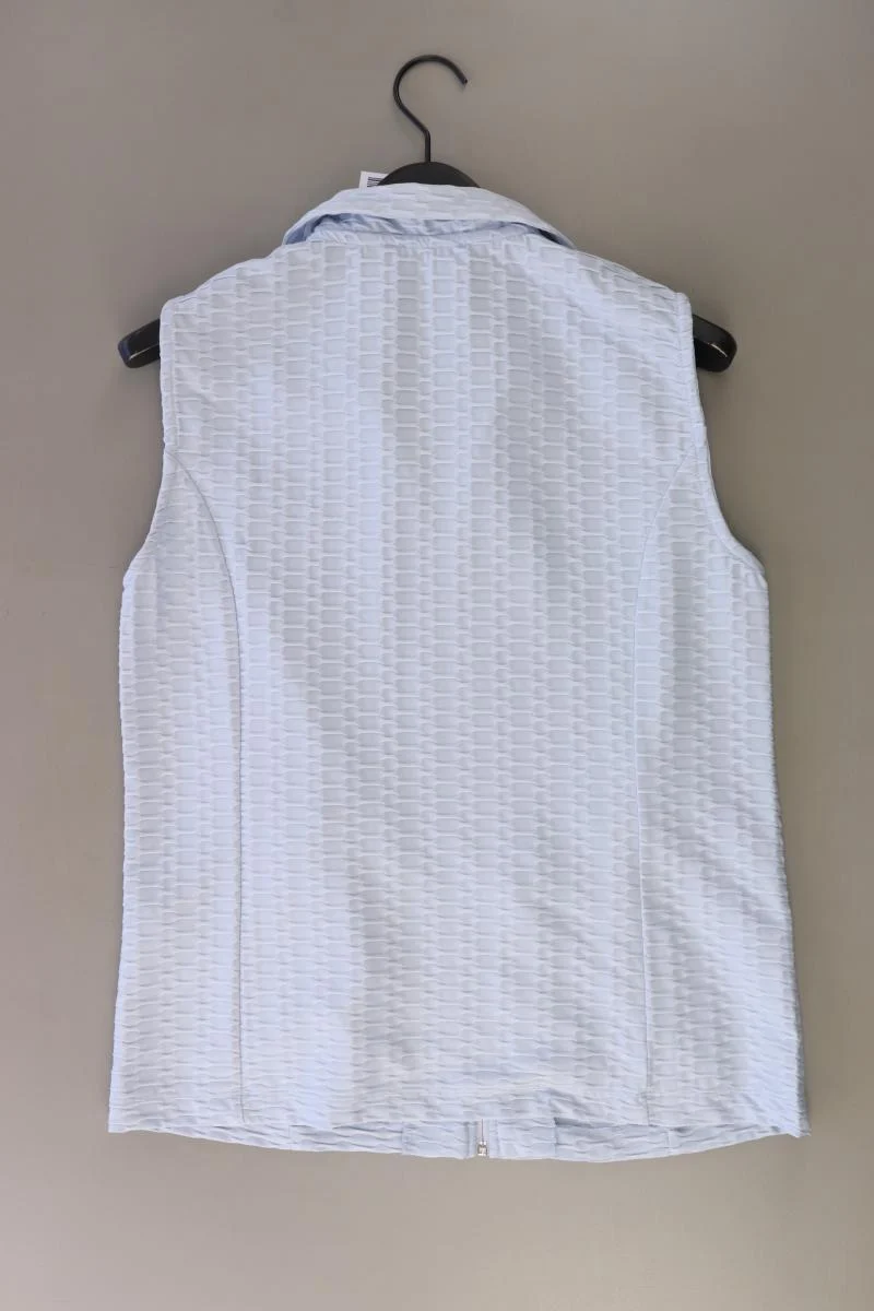 Mona Regular Weste Gr. 42 blau aus Polyester