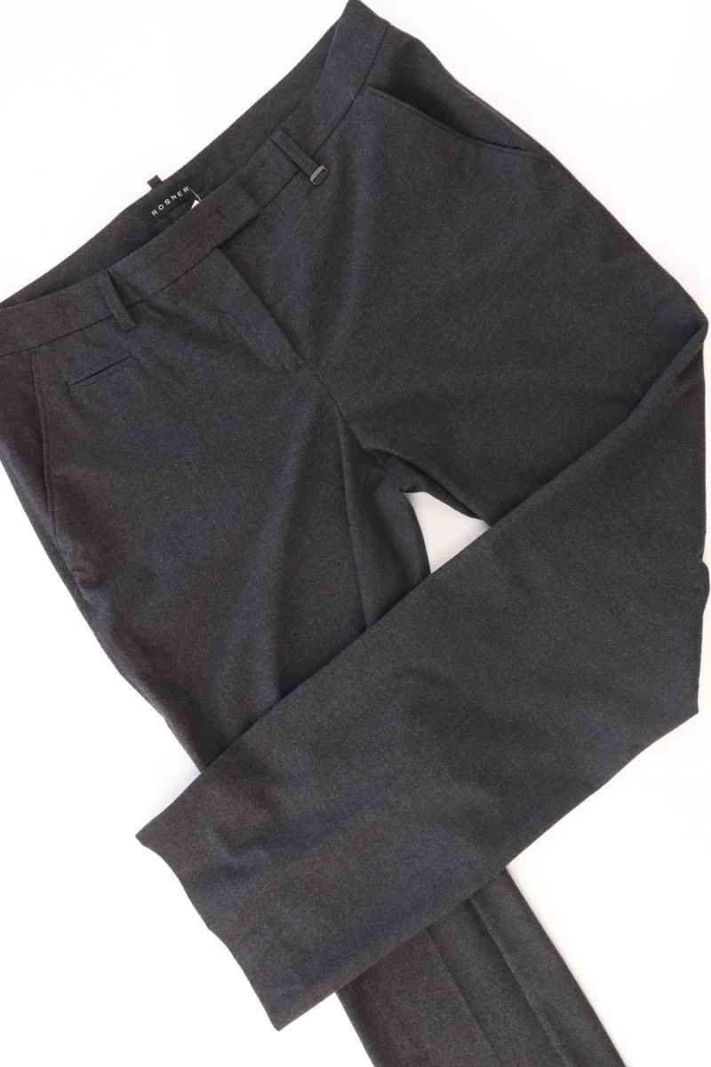 Rosner Anzughose Gr. W34/L32 grau aus Polyester