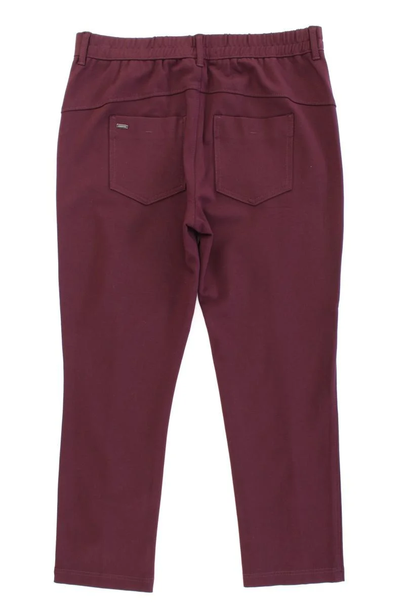 Street One Stretchhose Gr. 42/L28 neuwertig Modell York rot aus Viskose