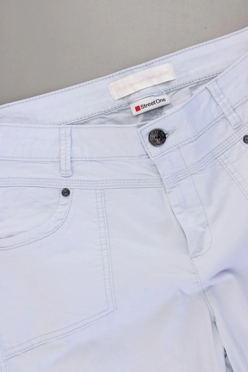 Street One Cargohose Gr. 40/L22 Modell Yulius blau aus Baumwolle