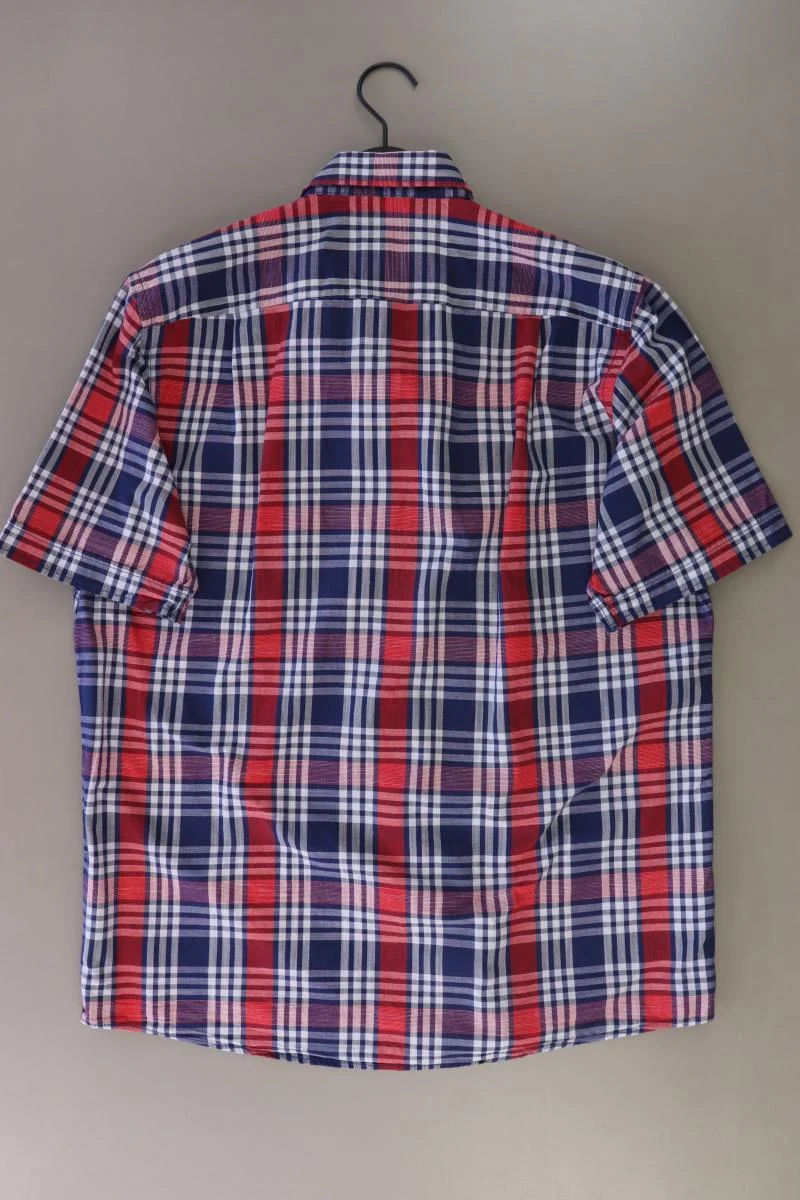Casa Moda Karohemd für Herren Gr. Hemdgröße 41/42 kariert Kurzarm mehrfarbig