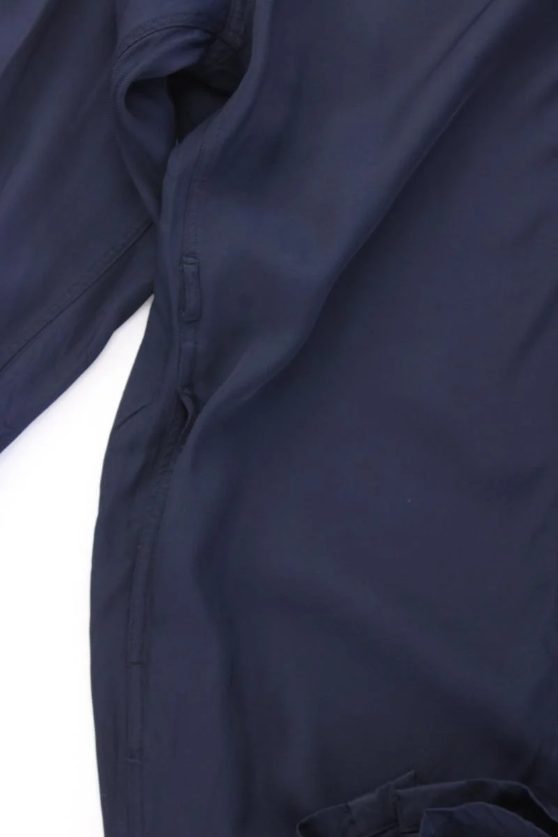 Uniqlo Midikleid Gr. S 3/4 Ärmel blau aus Viskose