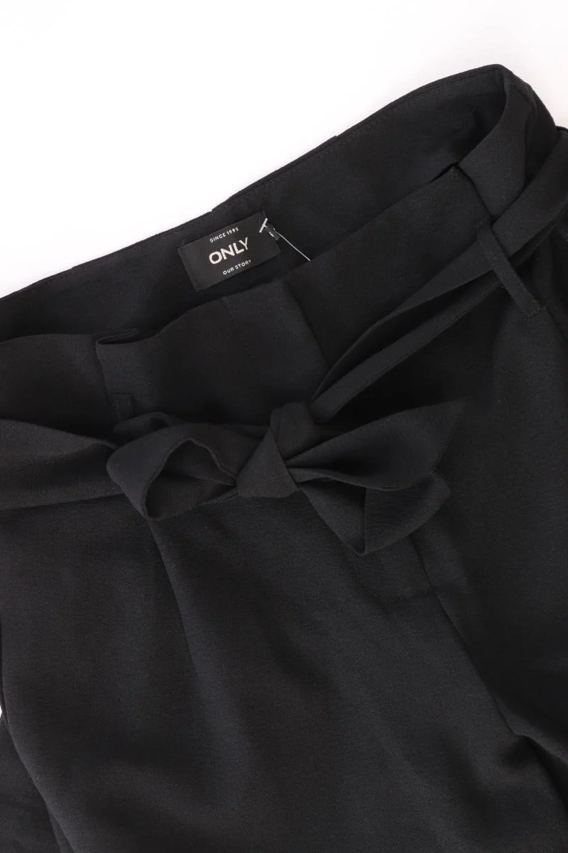 Only Paperbag Hose Gr. 36 schwarz aus Polyester