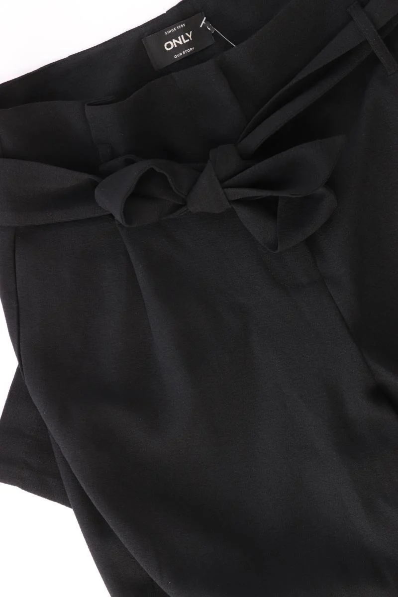 Only Paperbag Hose Gr. 36 schwarz aus Polyester