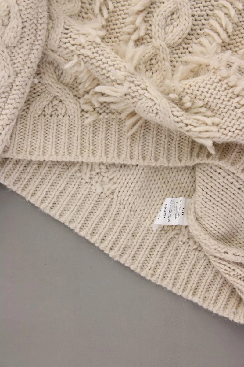 Dixie Zopfpullover Gr. S creme aus Polyacryl