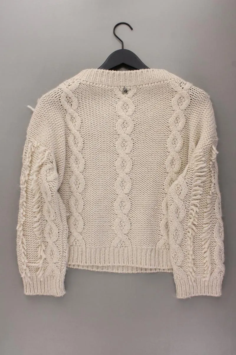 Dixie Zopfpullover Gr. S creme aus Polyacryl