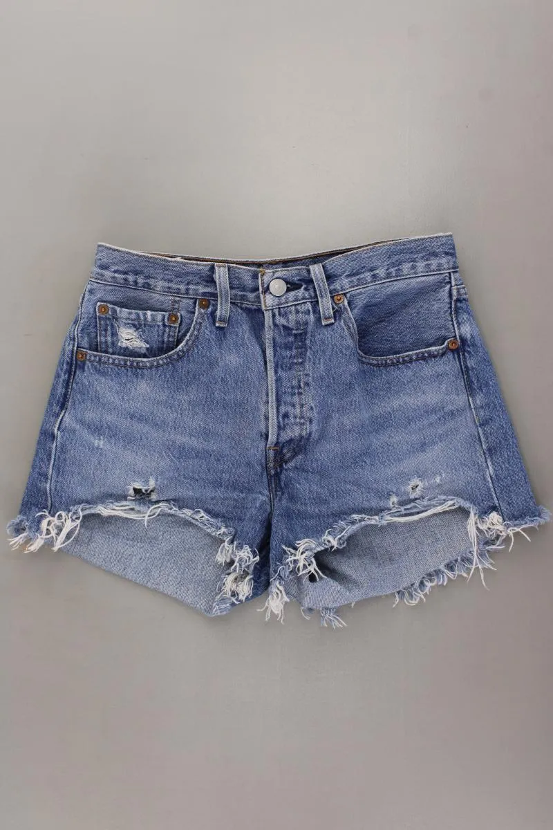 Levi's Jeansshorts Gr. W26 blau aus Baumwolle