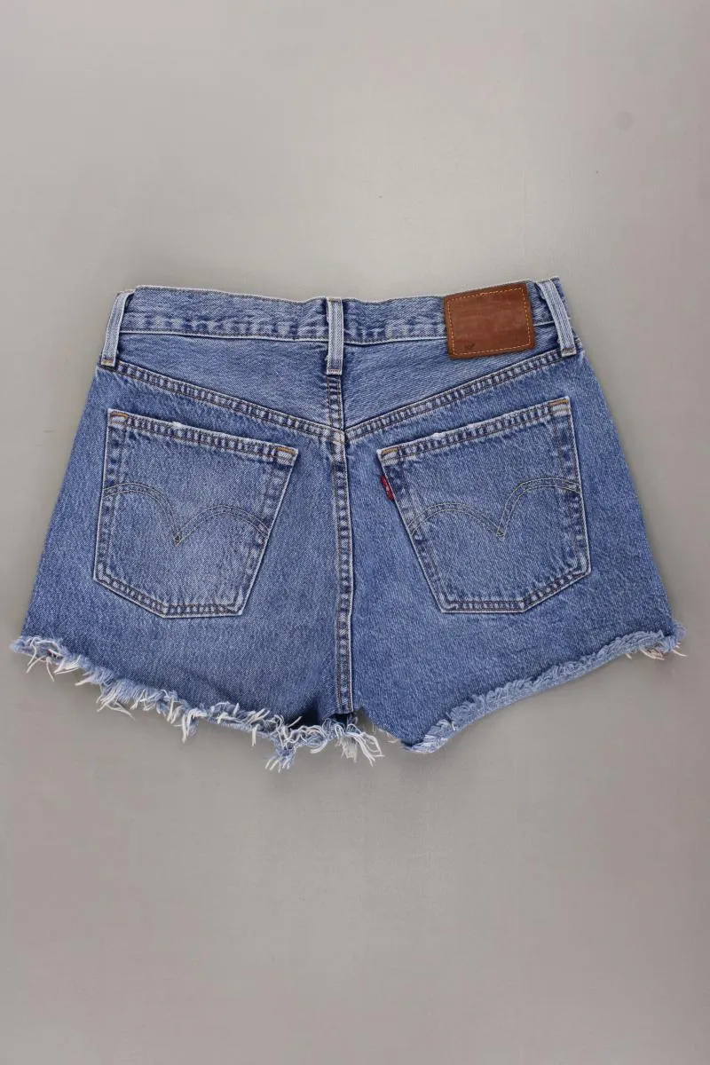 Levi's Jeansshorts Gr. W26 blau aus Baumwolle