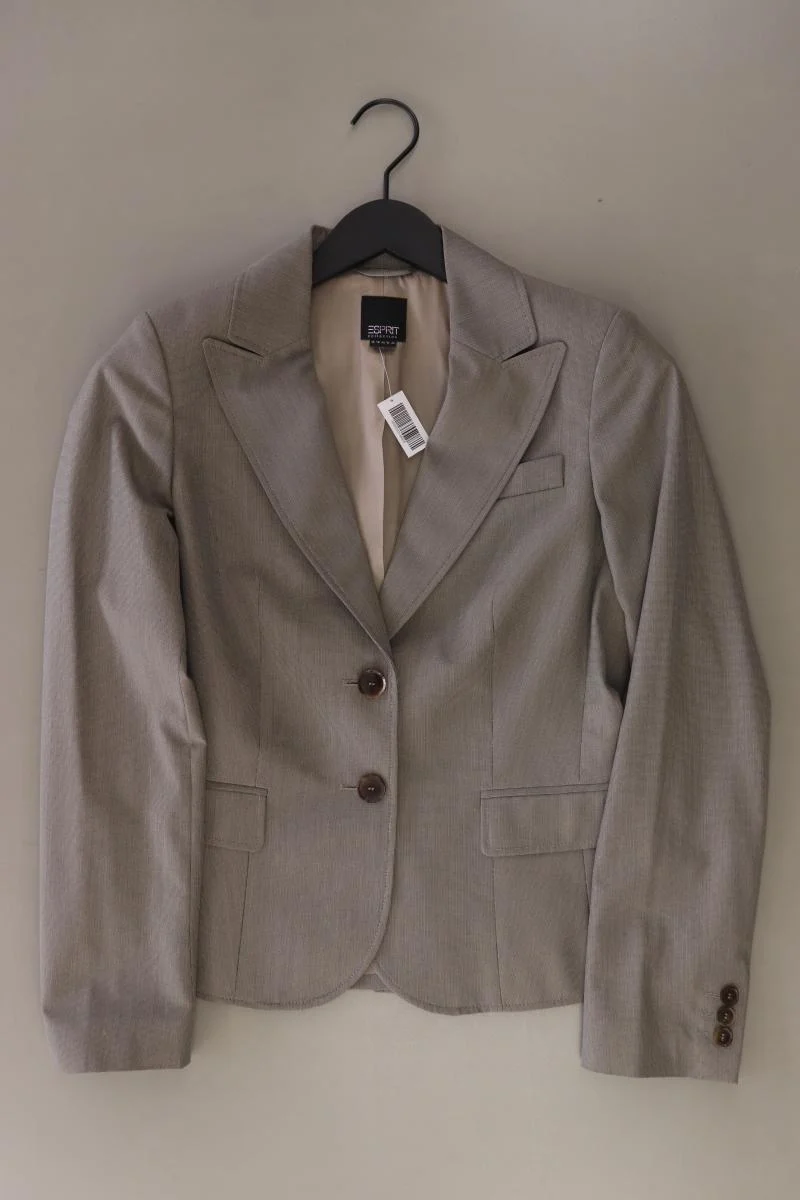 Esprit Collection Regular Blazer Gr. 36 grau aus Viskose