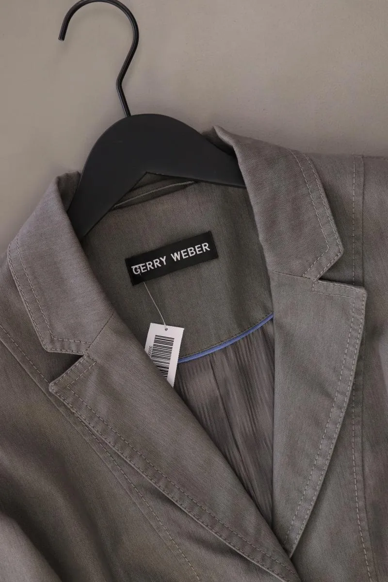 Gerry Weber Regular Blazer Gr. 38 grau aus Polyacryl