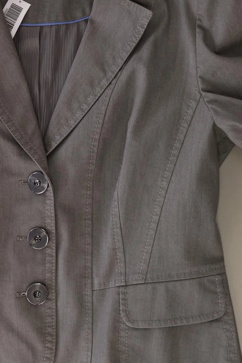 Gerry Weber Regular Blazer Gr. 38 grau aus Polyacryl