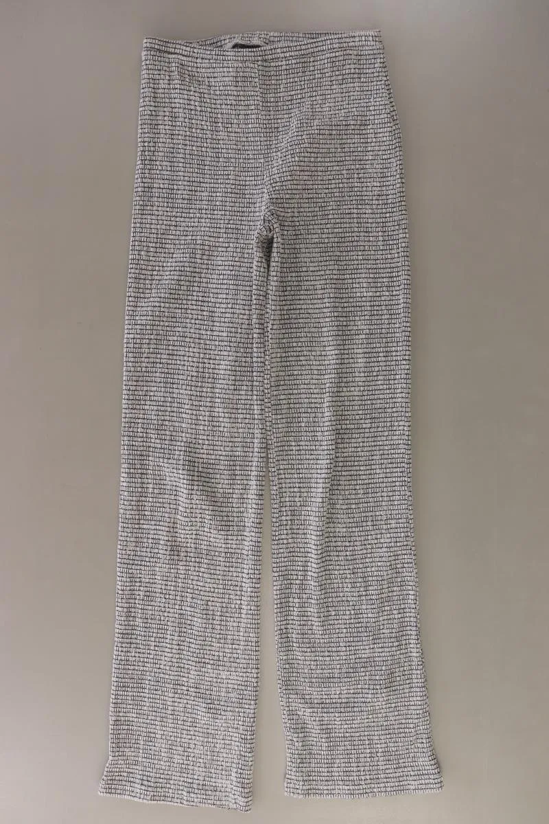 Pull&Bear Stretchhose Gr. S grau aus Baumwolle
