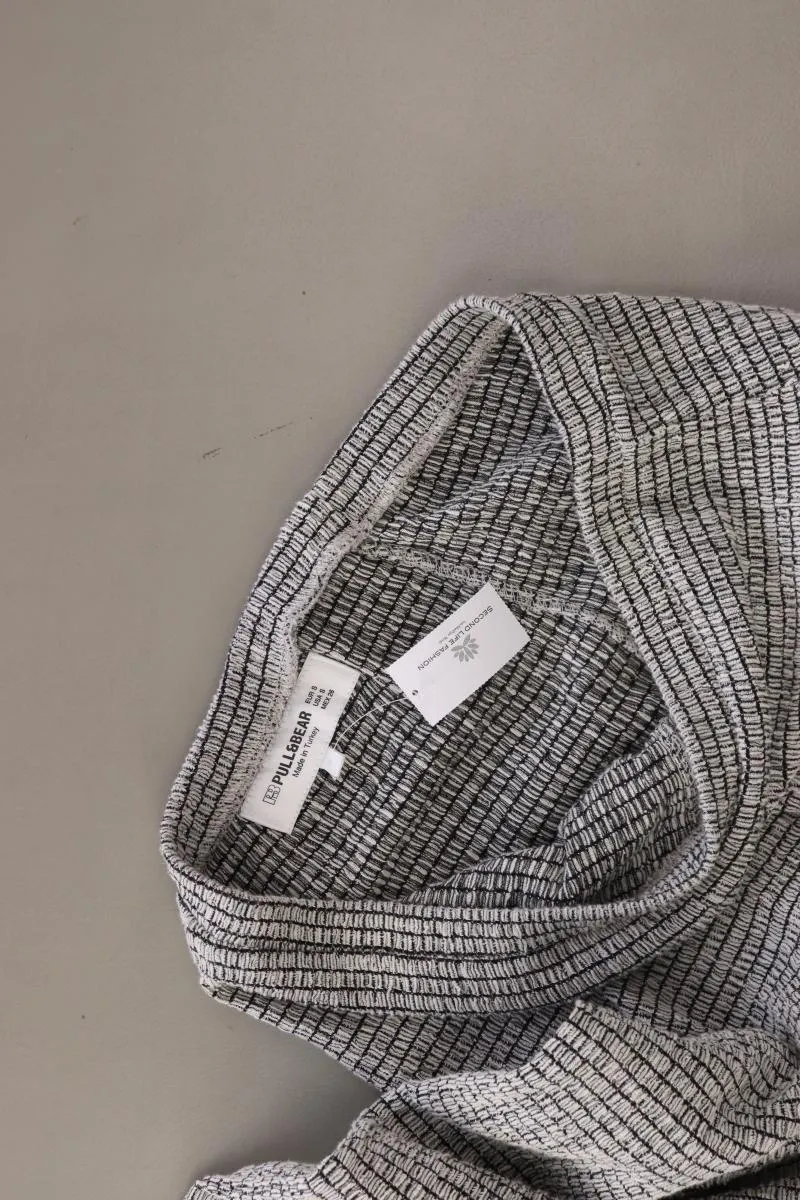 Pull&Bear Stretchhose Gr. S grau aus Baumwolle