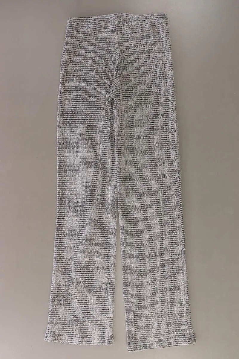 Pull&Bear Stretchhose Gr. S grau aus Baumwolle
