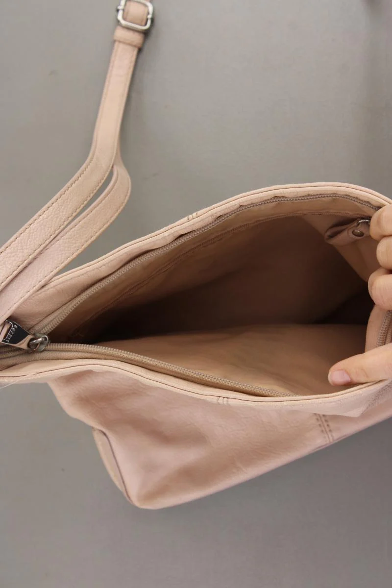 Esprit Umhängetasche rosa aus Kunstleder