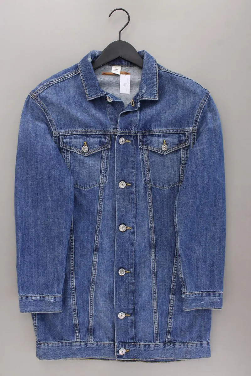 &Denim Jeansjacke Gr. 34 blau aus Baumwolle