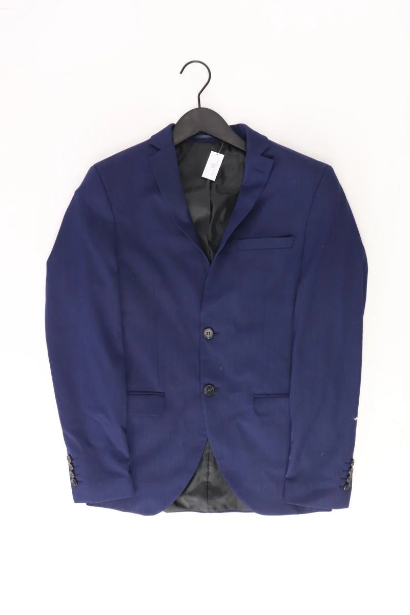 Selected Homme Longsakko für Herren Gr. 42 blau aus Polyester