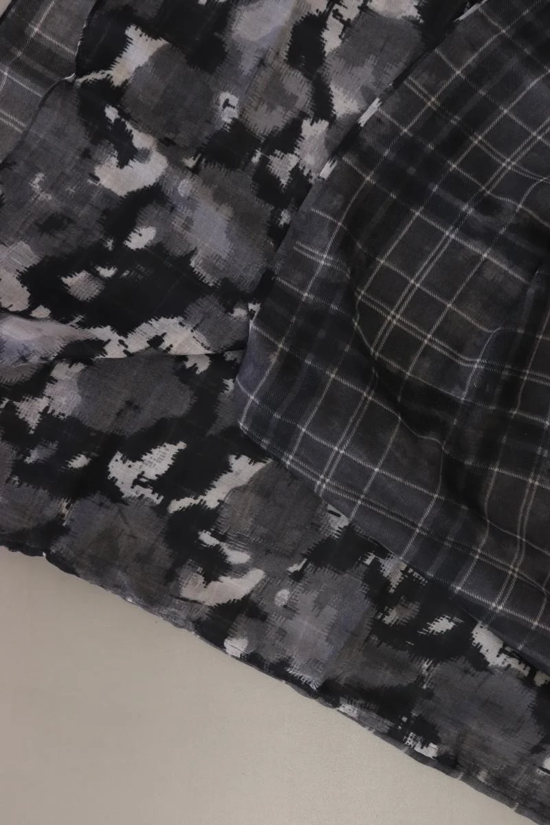 Schal grau aus Polyester