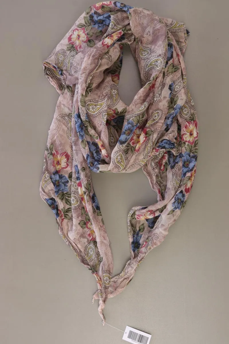 Schal mit Blumenmuster mehrfarbig