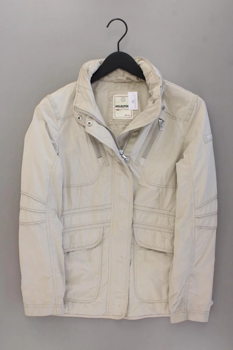 Milestone Übergangsjacke Gr. 38 creme aus Polyester