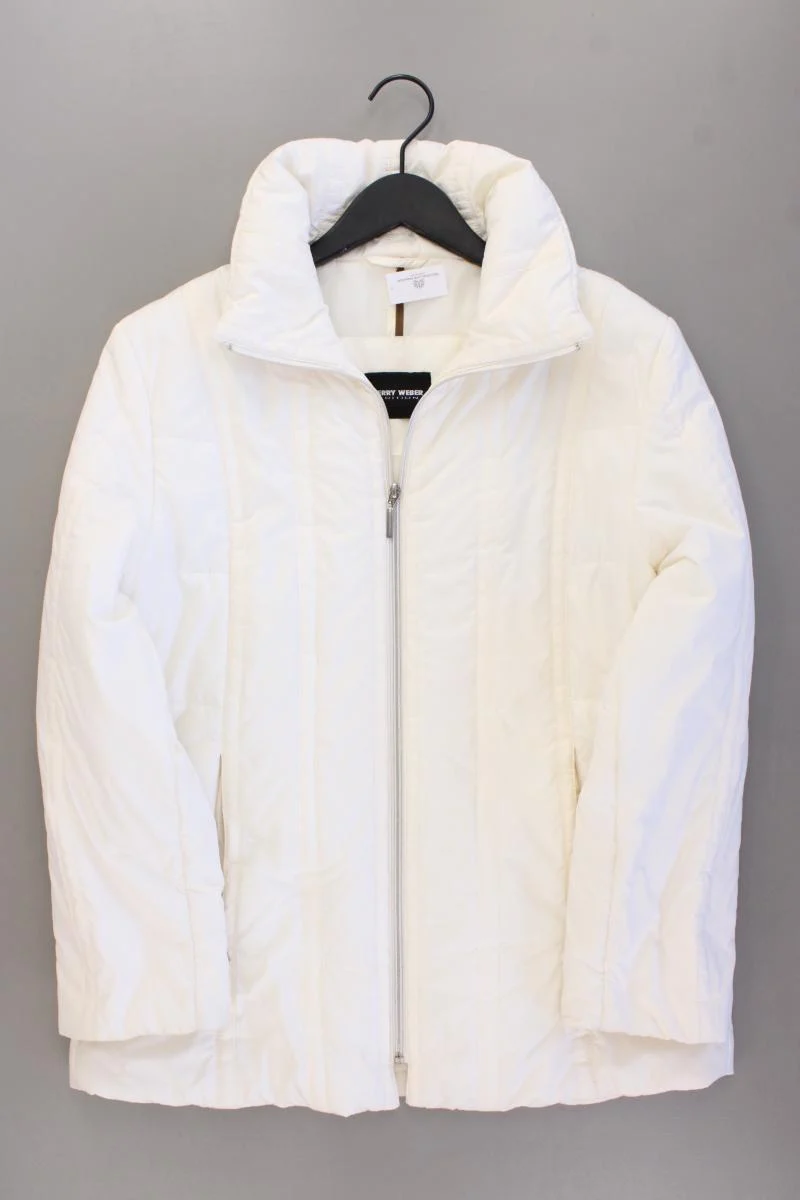 Gerry Weber Winterjacke Gr. 36 creme aus Polyester