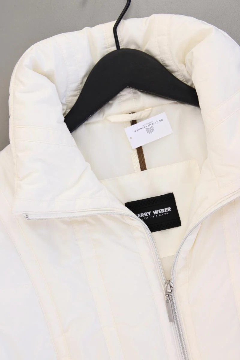 Gerry Weber Winterjacke Gr. 36 creme aus Polyester